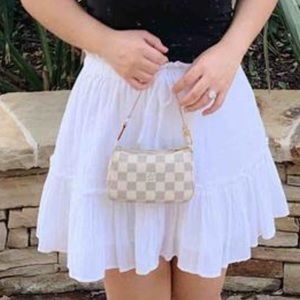 BP TIERED RUFFLE MINI SKIRT
